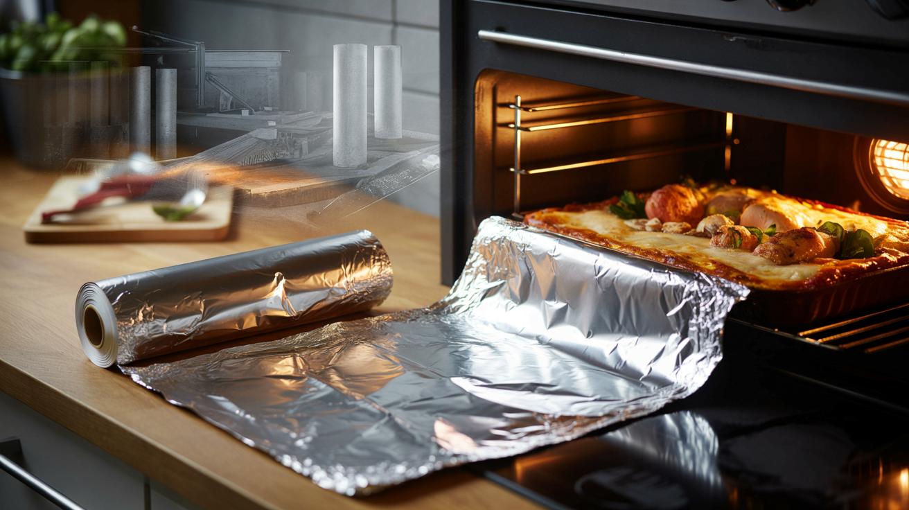 We all think we know how to use it… but aluminium foil’s shiny and dull sides have two different jobs
